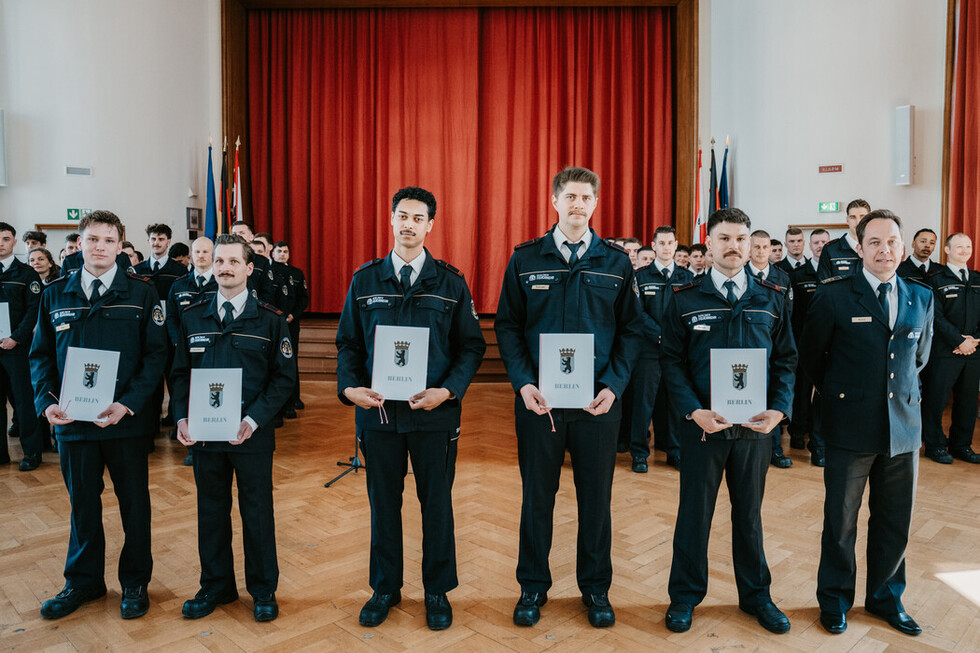 Ernennungen und Beförderungen bei der Berliner Feuerwehr