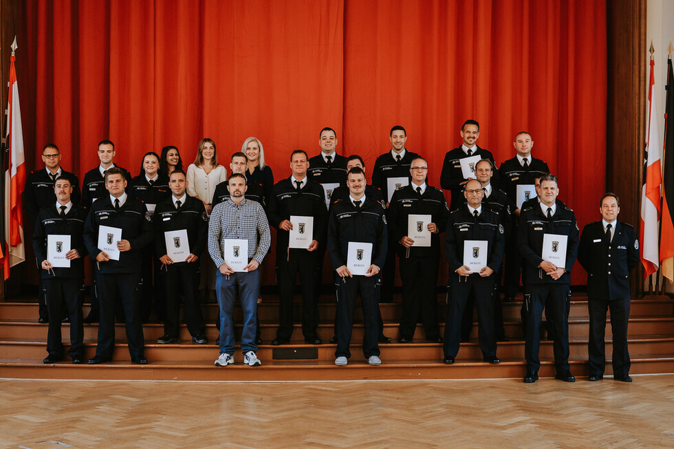 Gruppenfoto im Großen Saal