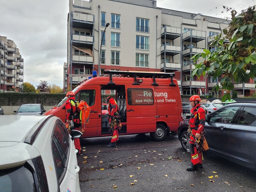 Einsatzstelle Trelleborger Straße in Pankow