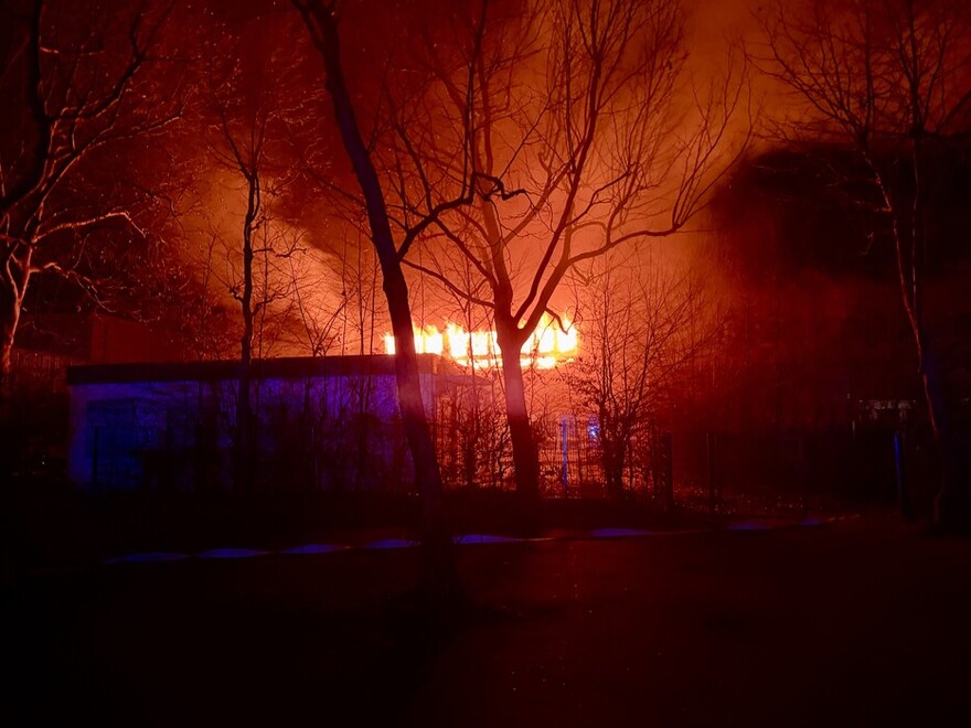 Vollbrand des ersten Obergeschosses