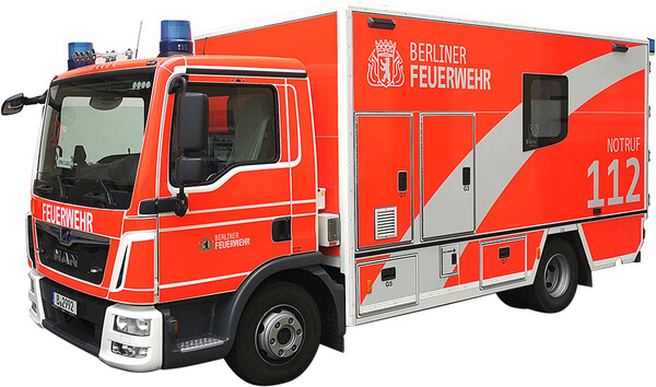 Berliner Feuerwehr: Rettungswagen