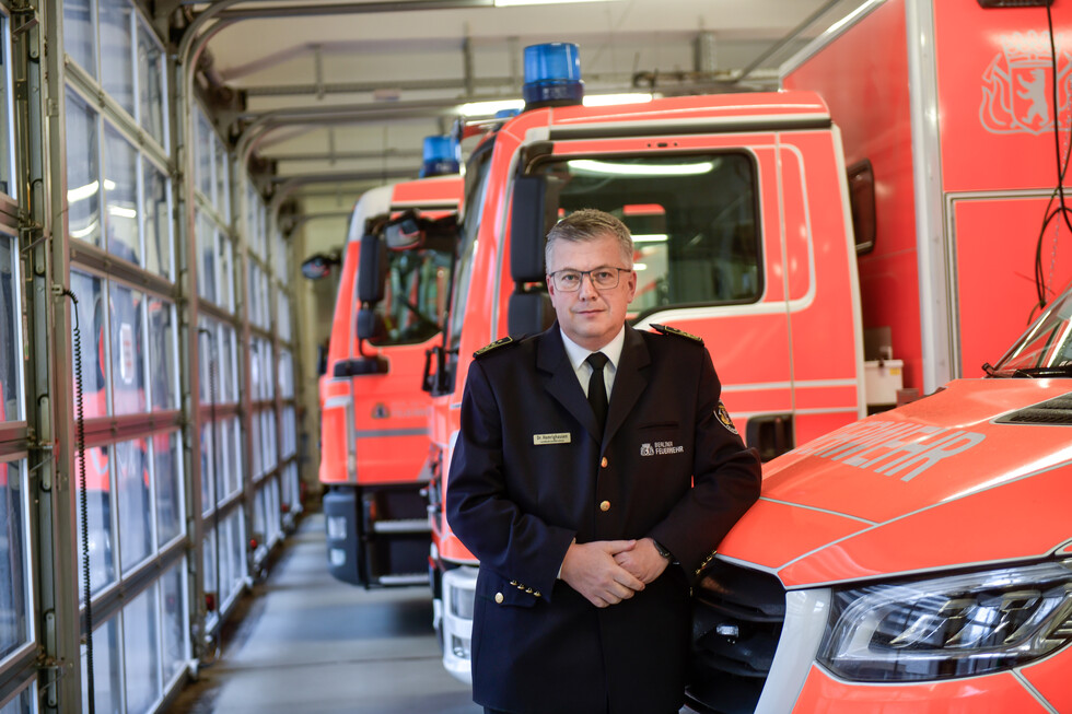 Portrait Landesbranddirektor Dr. Karsten Homrighausen