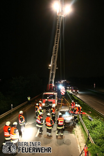 Fahrzeug wird geborgen