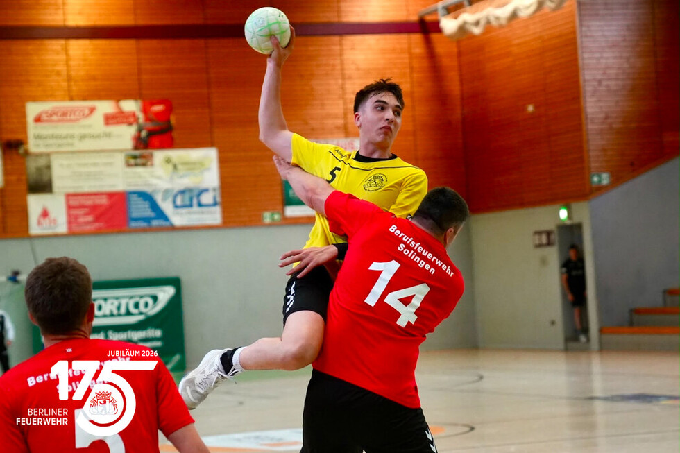 Berliner Feuerwehr erreicht dritten Platz bei der 23. Deutschen Meisterschaft im Hallenhandball