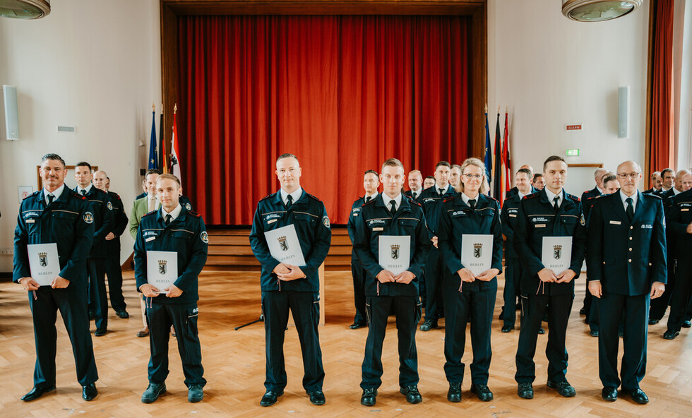 Ernannte und beförderte Dienstkräfte