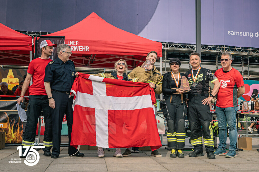 14. Berlin Firefighter Stairrun im 175. Jubiläumsjahr der Berliner Feuerwehr
