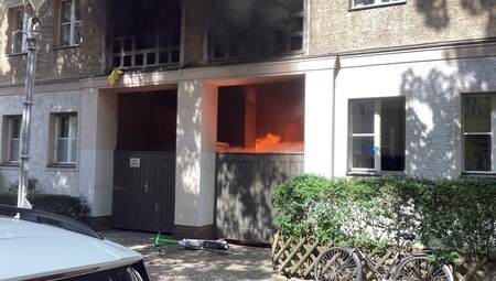 Situation bei Eintreffen des ersten LHF
