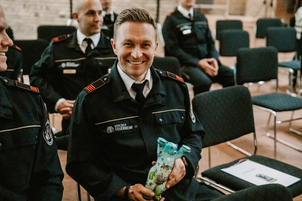 Ehrung verdienter Berliner Polizei- und Feuerwehrsportlerinnen und -sportler 2025