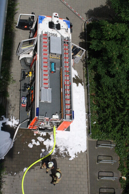 LHF zur Brandbekämpfung