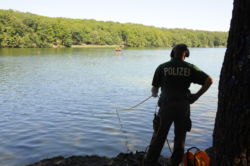 Rettungstaucher im Einsatz