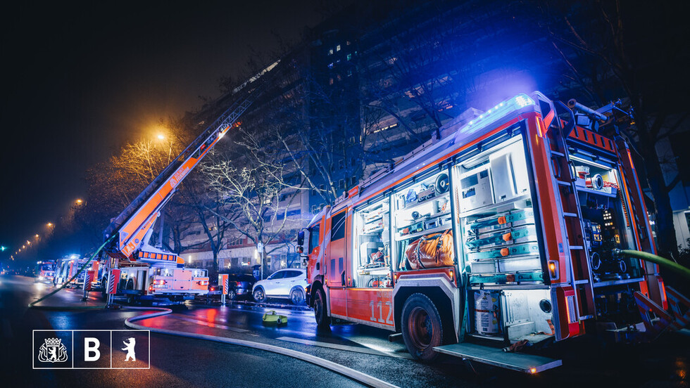 Silvesternacht 2025/2026  bei der Berliner Feuerwehr