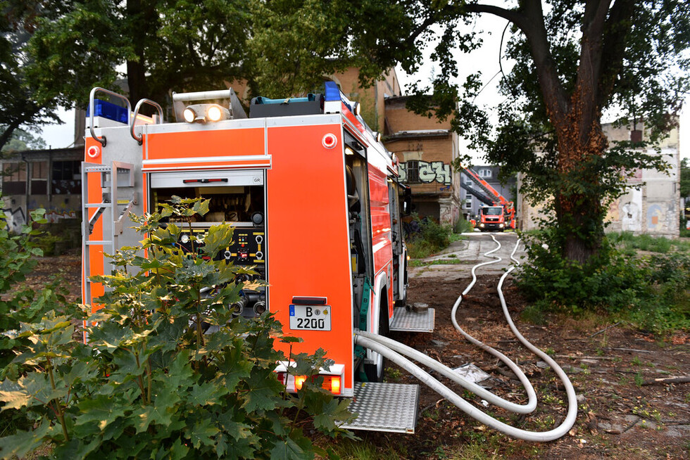 Löschwasserversorgung aus offenem Gewässer