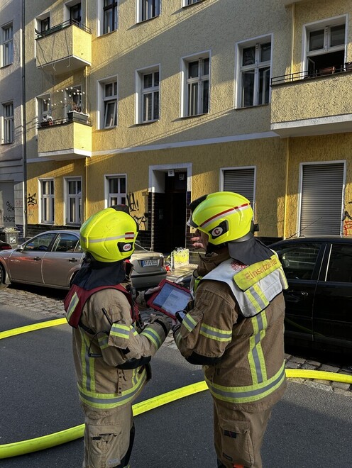 Besprechung der Führungskräfte in Neukölln