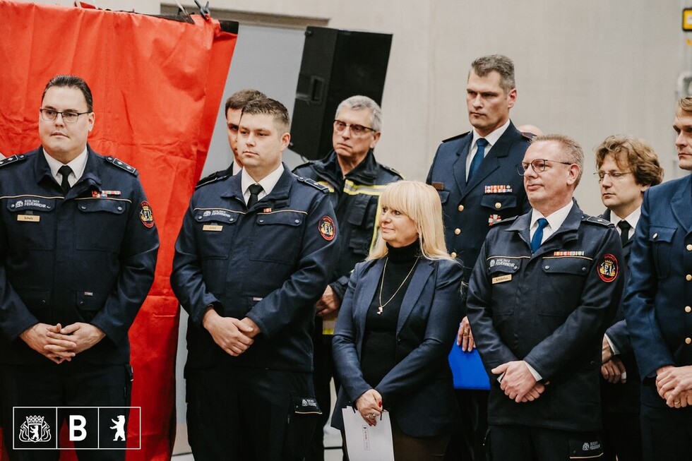 Feierliche Einweihung der neuen Feuerwache der Freiwilligen Feuerwehr Tegelort
