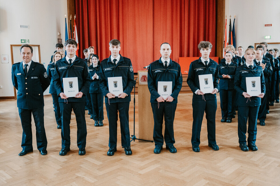 Ernennungen und Beförderungen bei der Berliner Feuerwehr