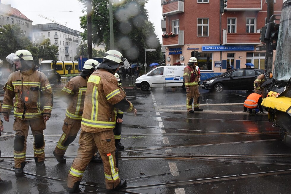 Arbeiten auf der Einsatzstelle