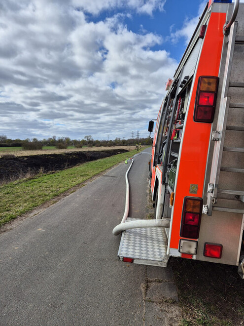 Feldbrand in Wartenberg