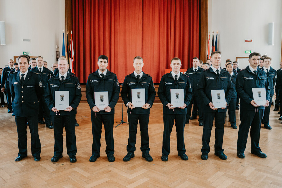 Ernennungen und Beförderungen bei der Berliner Feuerwehr