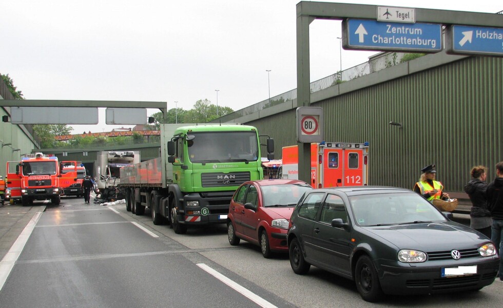 Übersicht der Unglücksstelle