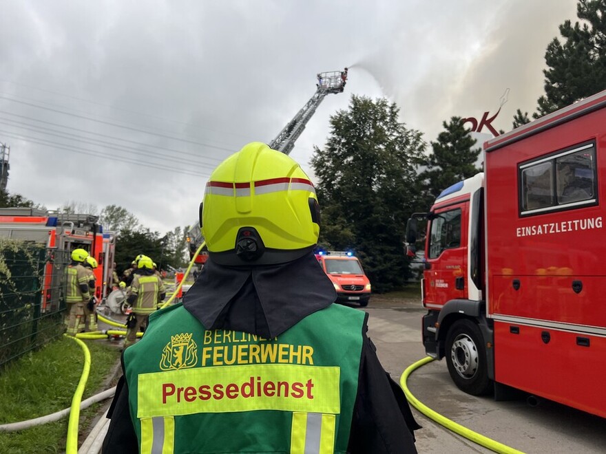 Pressedienst der Berliner Feuerwehr.