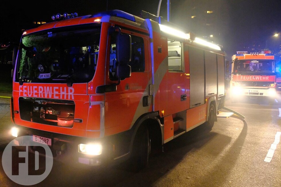 Einsatzfahrzeuge der Berliner Feuerwehr