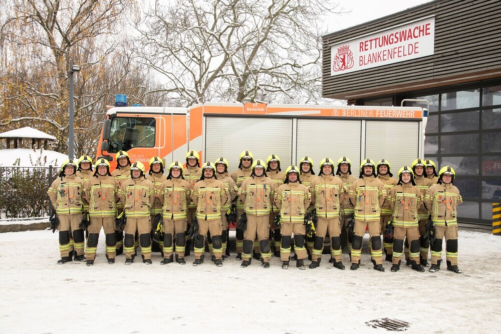 Gruppenbild aktive Mitglieder der FF Blankenfelde