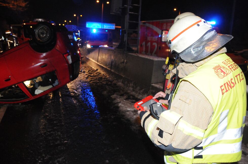 Arbeiten mit dem Rettungsdatenblatt