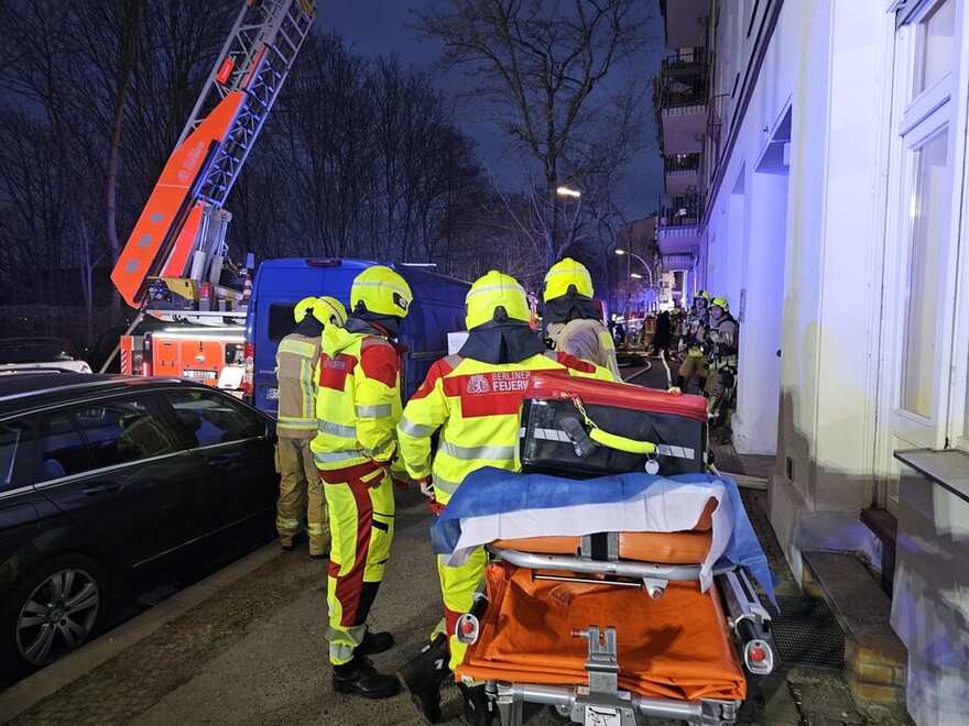 Rettungsdienst in Bereitstellung