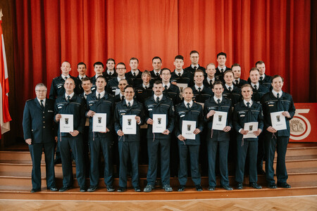 Feierliche Ernennungen und Beförderungen bei der Berliner Feuerwehr März 2026