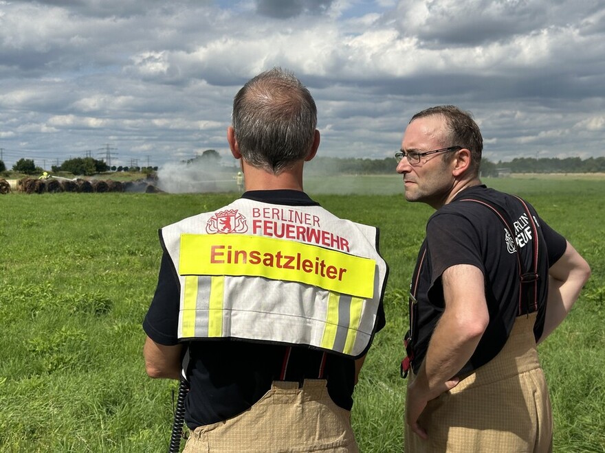 Einsatzleiter und Staffelführer