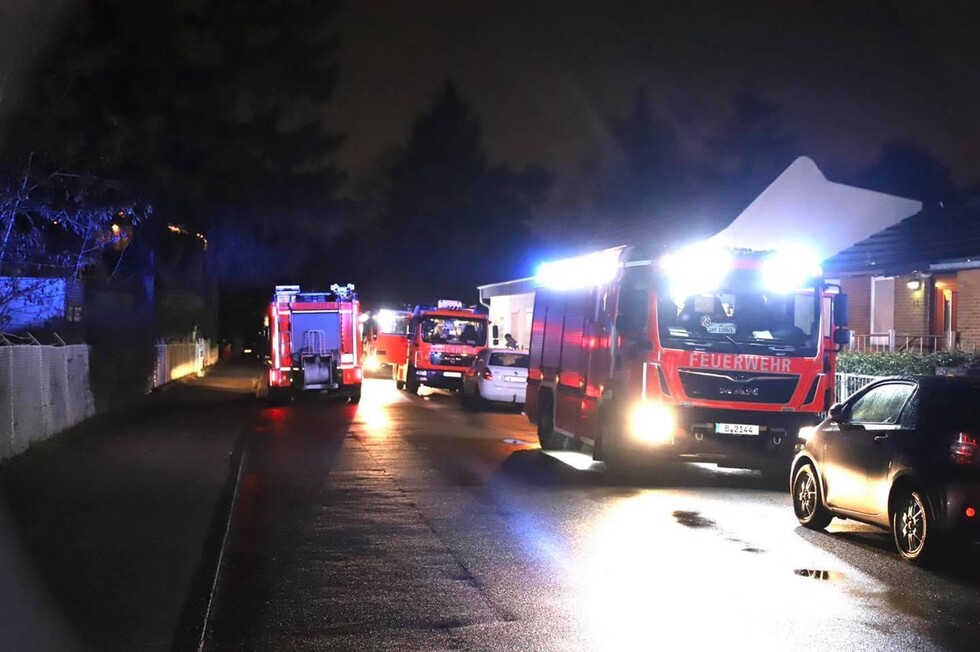 Fahrzeuge an der Einsatzstelle