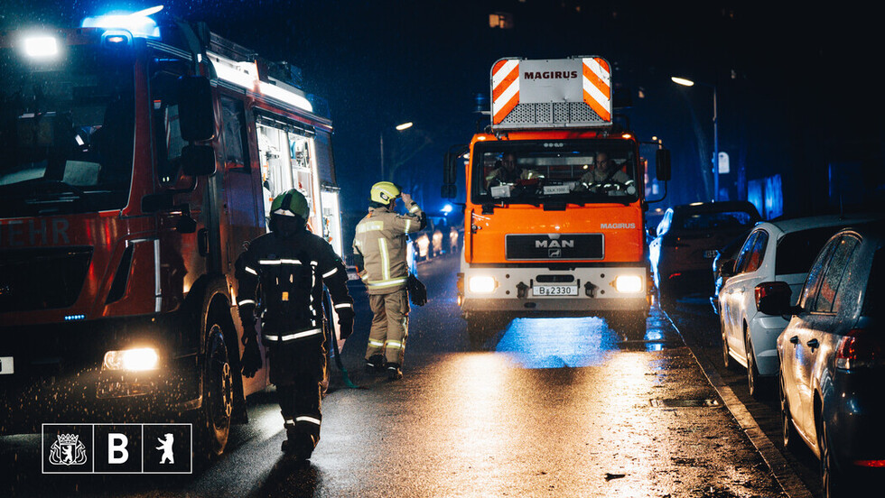 Silvesternacht 2025/2026  bei der Berliner Feuerwehr