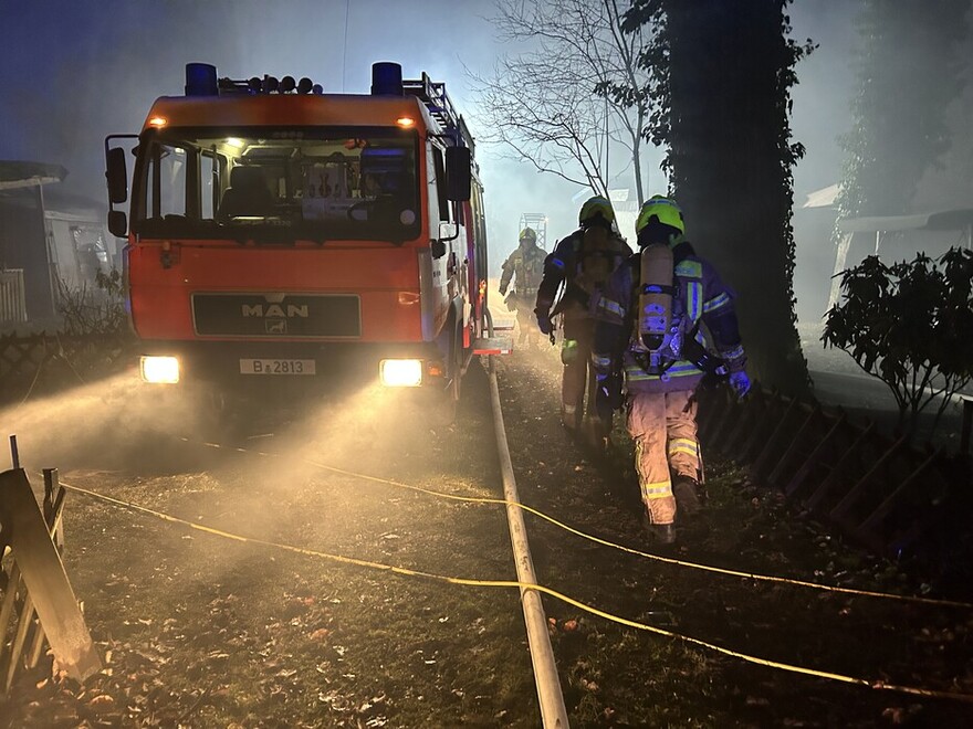 LHF an der Einsatzstelle