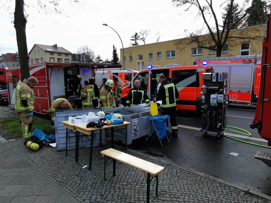 AB-Atemschutz und GW-Hygiene im Einsatz