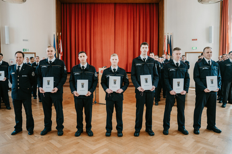 Ernennungen und Beförderungen bei der Berliner Feuerwehr