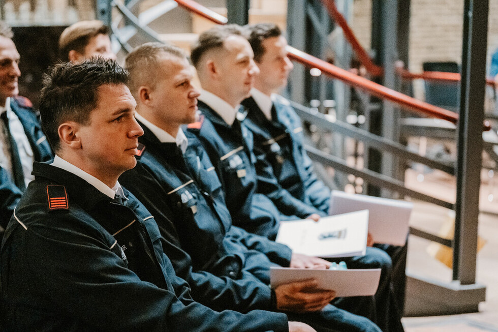 Ehrung verdienter Berliner Polizei- und Feuerwehrsportlerinnen und -sportler 2025