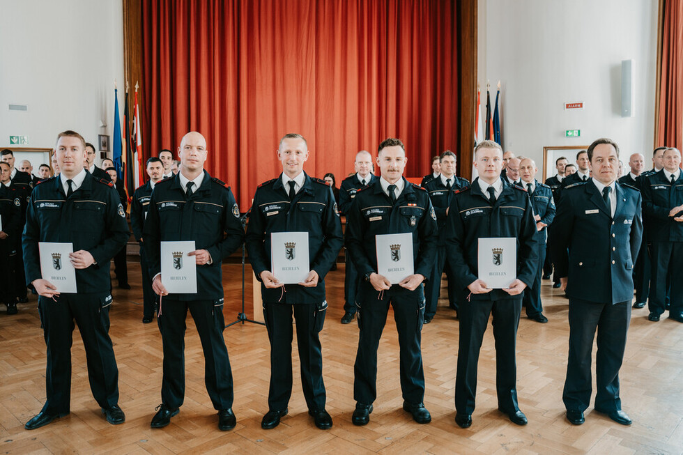 Ernennungen und Beförderungen bei der Berliner Feuerwehr