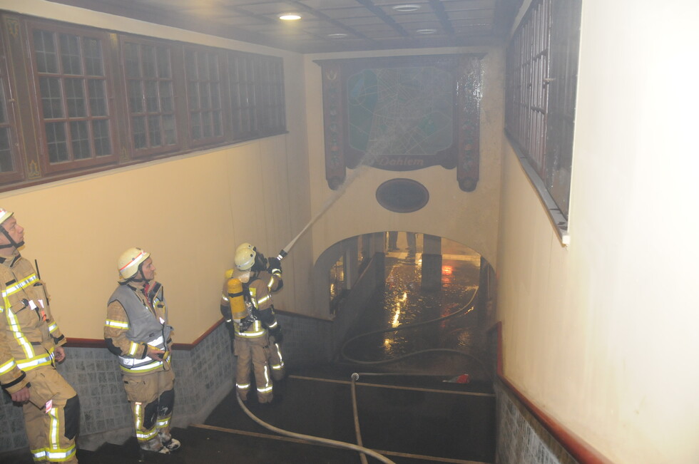 A-Trupp im Innenangriff