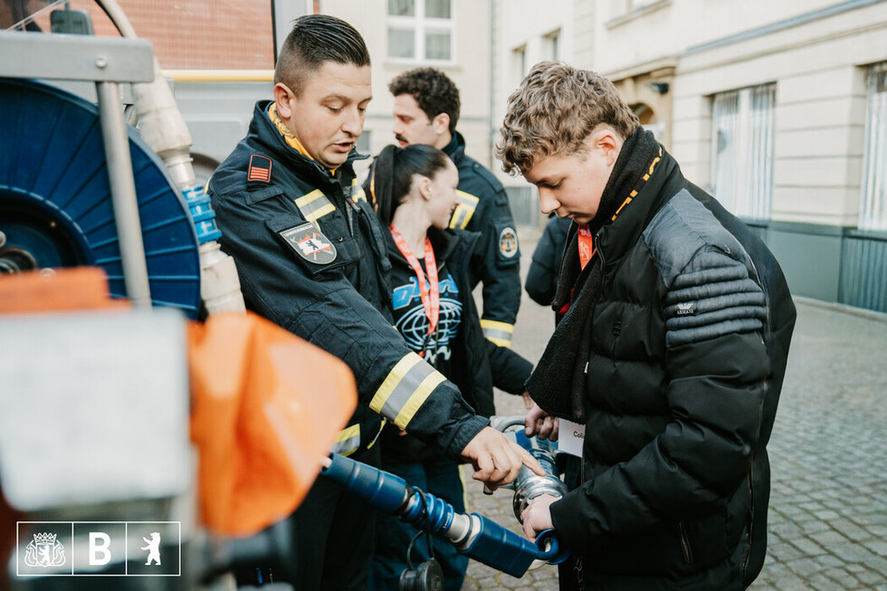 Das Wahlpflichtfach „Retten und Schützen“ startet an Berliner Schule