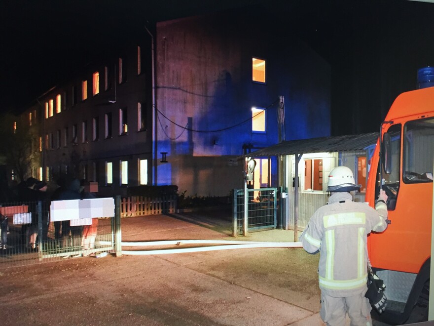 Brand Köpenicker Landstraße