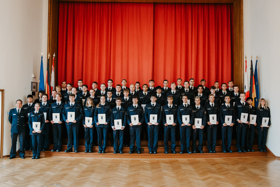 Gruppenfoto im Großen Saal