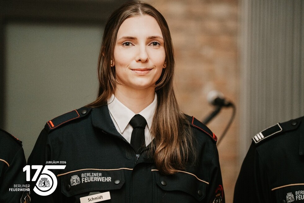 Auszeichnung für sportliche Spitzenleistungen bei der Berliner Feuerwehr