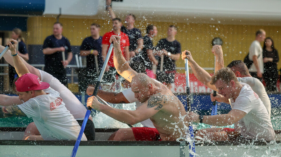 Die Teams waren hochkonzentriert.