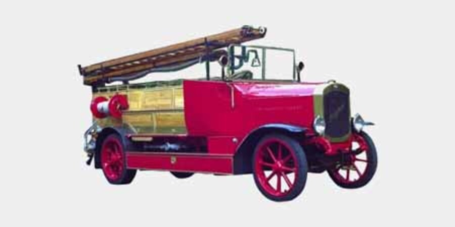 Museumsfahrzeug Motorspritze