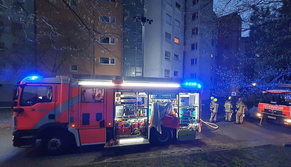 LHF der FF Staaken an der Einsatzstelle