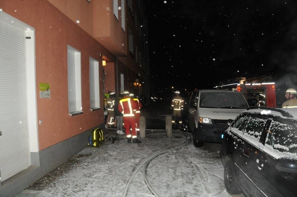 Rettung mit Fluchthaube, Übergabe an RTW