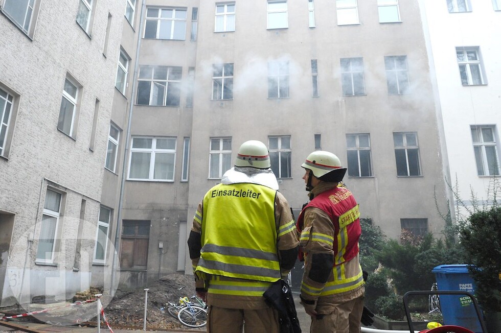 Einsatzleiter der Feuerwehr