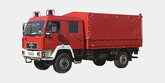 Abbildung Gerätewagen Dekontamination Personal