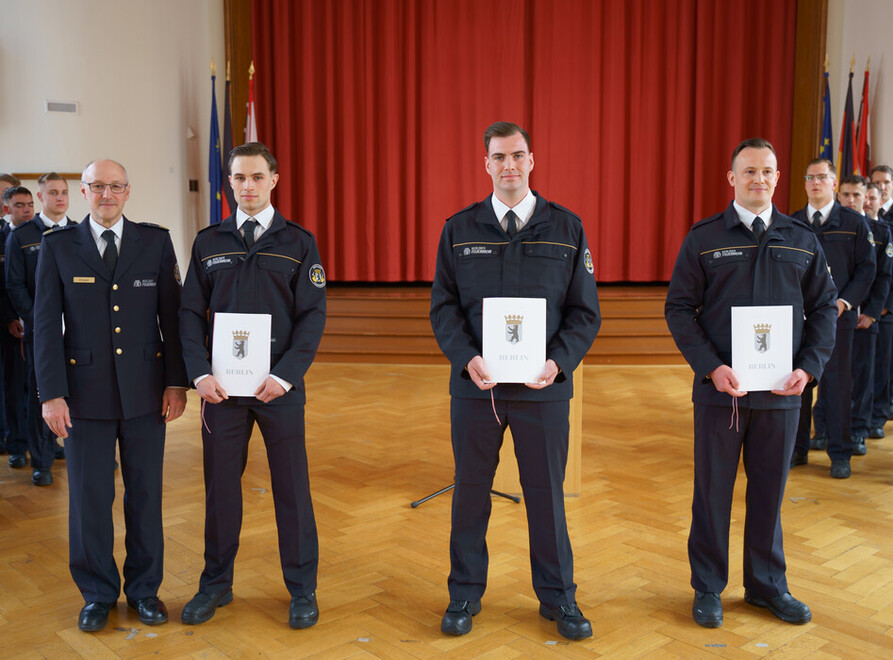 Ernannte Brandmeister-Anwärter des Einstiegsweges 