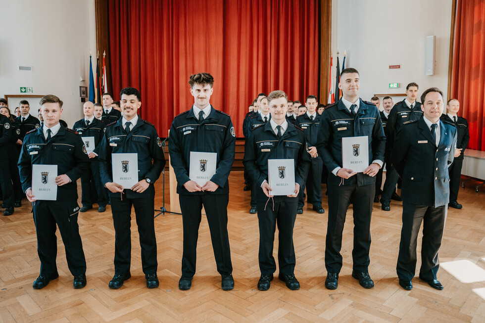 Ernennungen und Beförderungen bei der Berliner Feuerwehr